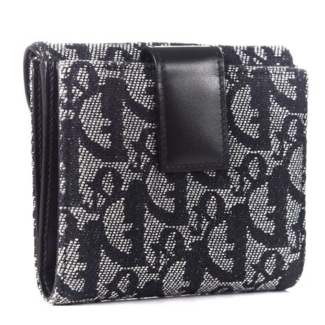 dior saddle compact zipped wallet|authentic Dior monogram wallet.